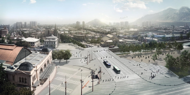 Dupla Arquitectos diseñará la nueva Explanada de los Mercados en Santiago - Imagen Principal