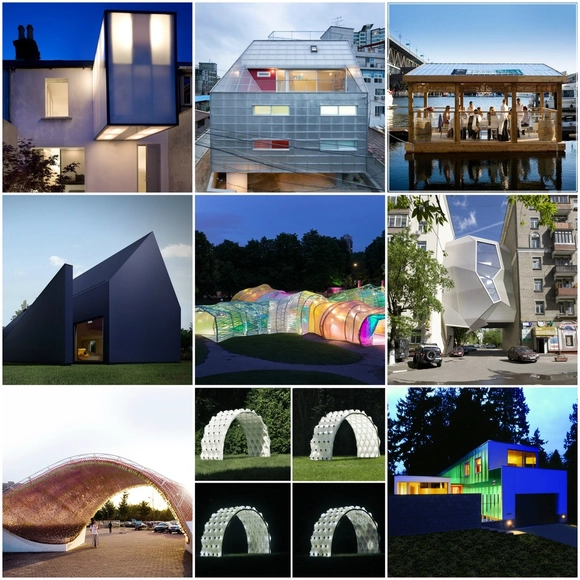 Arquitetura de plástico: 12 projetos que destacam o potencial dos polímeros - Imagem de Destaque