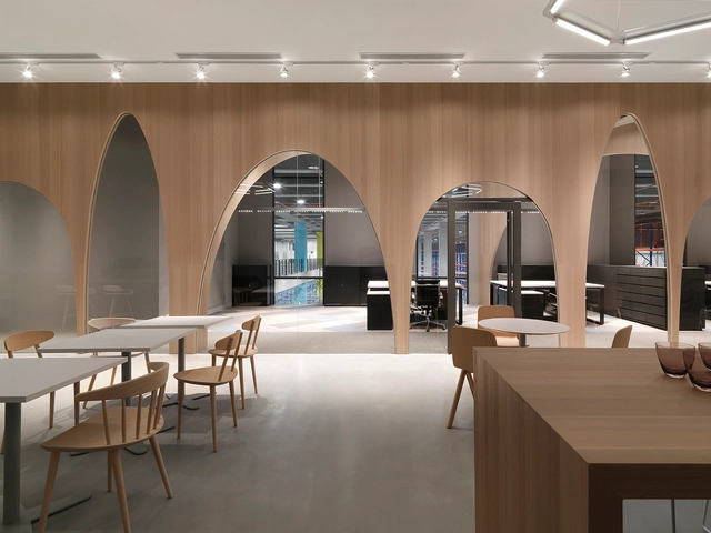 Oficina de logística H & M / JC Architecture - Interiores De Oficina