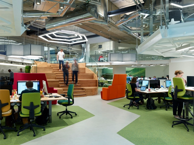Sainsbury’s Super Basement / Chetwoods Architects    - Offices Interiors, Table, Chair