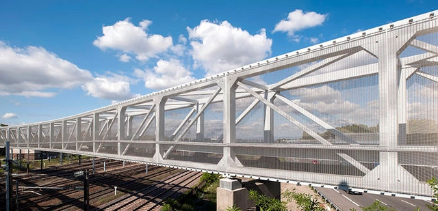 Puente peatonal Hausbergen / Wienstroer Architekten Stadtplaner - Puente Peatonal