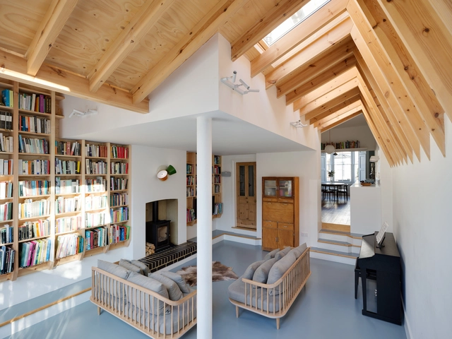 Harcombe / forresterarchitects  - Extension, Bedroom, Beam