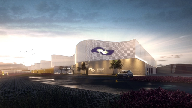 TRU, primer lugar en concurso de la planta agroindustrial de ‘Vínculos Agrícolas’ en Perú - Arquitectura Industrial, Fachada
