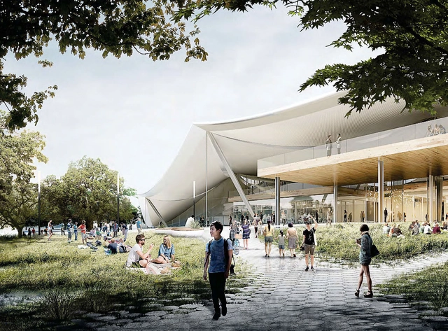 BIG 建筑事务所和Heatherwick设计工作室公布了谷歌加州山景城园区重建规划 - 主图