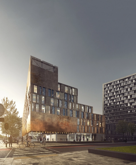 Schmidt Hammer Lassen to Design New Facility for University in Utrecht - University, Facade, Cityscape