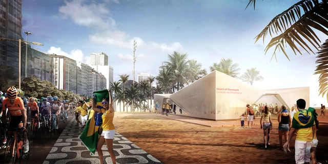 Henning Larsen diseña pabellón danés para las Olimpiadas de Río 2016 - Pabellón