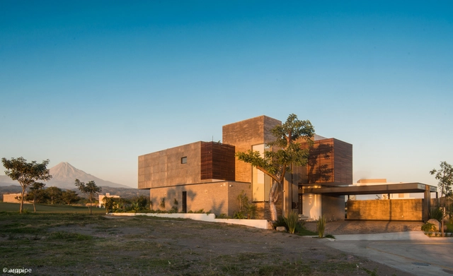 Casa Arbo / Di Frenna Arquitectos - Casas, Fachada, Puerta