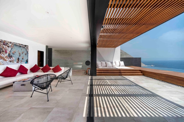 Casa Unno  / DA-LAB Arquitectos - Casas, Terraza, Fachada, Barandas, Sillas