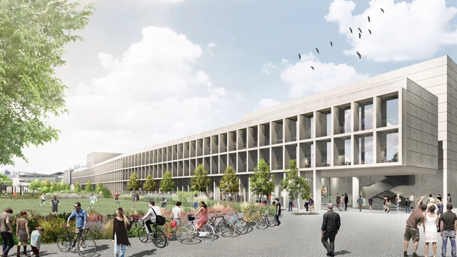 Emergent Design Studios + RVDG, primer lugar en concurso para diseñar Preparatoria JFK en Querétaro, México - Imagen Principal