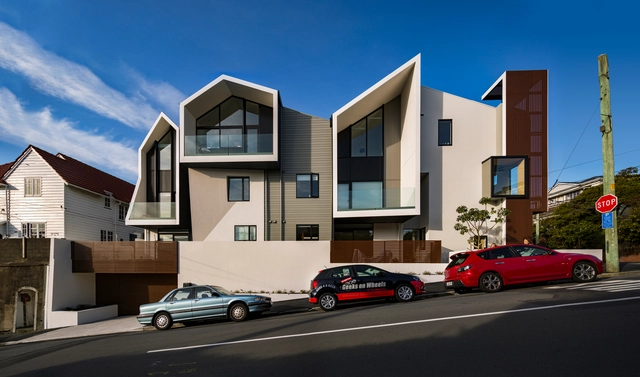 Zavos 街角建筑/ Parsonson Architects - 住宅