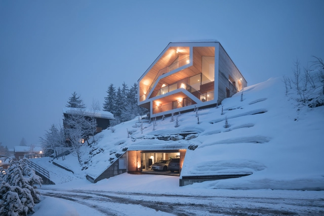 Cabana Anzère / SeARCH - Casas