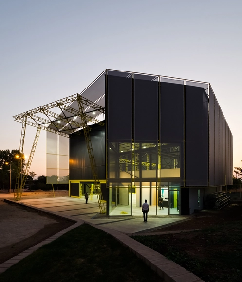 Centro de las Artes Aéreas / DX Arquitectos - Fachada