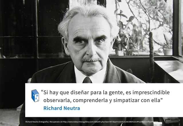 Frases: Richard Neutra y el diseño - Frases