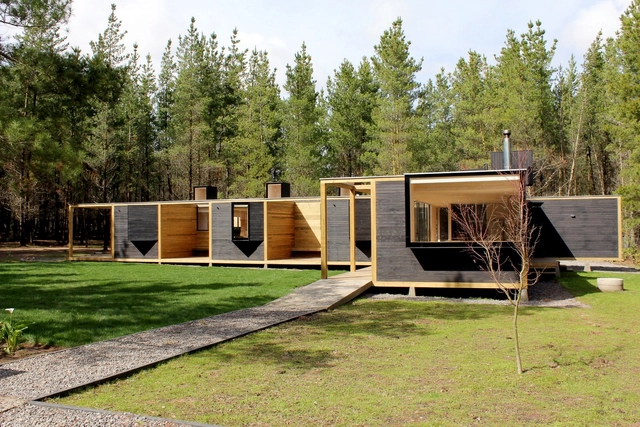 Casa Algarrobo / GA estudio - Casas, Jardín, Fachada, Puerta
