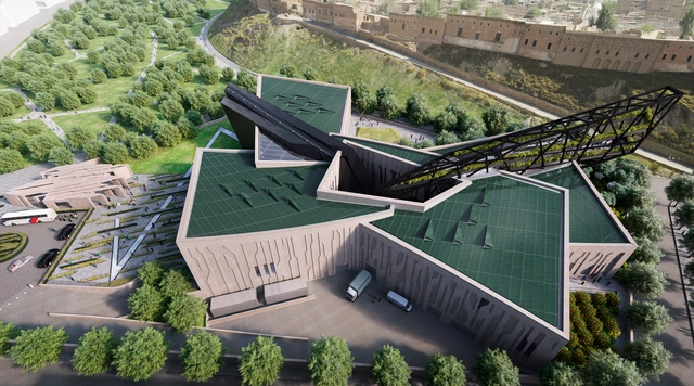 Daniel Libeskind revela el diseño para el Museo del Kurdistán en Erbil, Irak - Imagen Principal