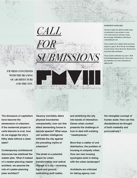 Call for Submissions: FM Journal Issue 8 - Featured Image