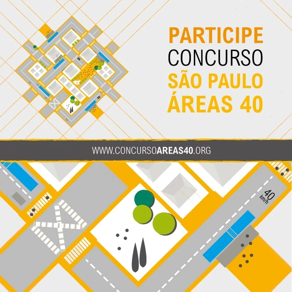 WRI Brasil Cidades Sustentáveis promove o concurso "São Paulo Área 40" - Imagem de Destaque
