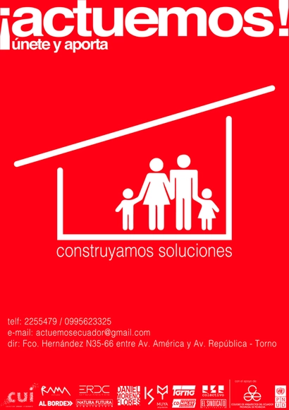 ¡Actuemos Ecuador! Arquitectos por la reconstrucción luego del Terremoto [inscríbete aquí] - Imagen Principal