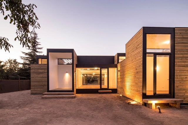 Casa SIP m3 / Gabriel Rudolphy  + Ian Hsü + Gabriel Rudolphy - Casas, Puerta, Fachada