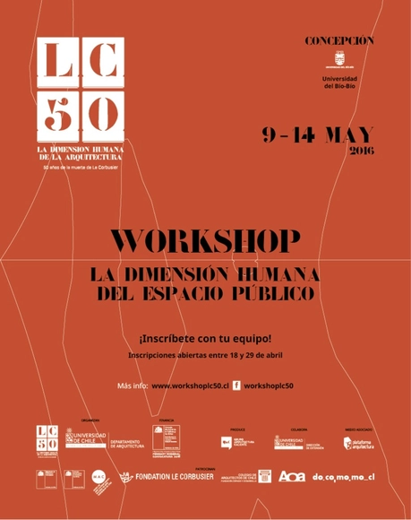 Inscripciones abiertas para el Workshop 'LC 50, la dimensión humana del espacio público' - Imagen Principal