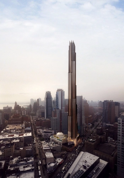 SHoP obtiene visto bueno para levantar rascacielos de 325 metros en Brooklyn - Imagen Principal