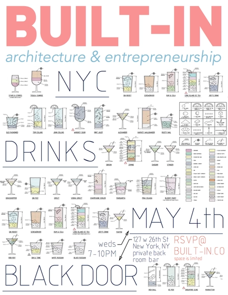 Built-In: NYC Drinks @ Black Door - Featured Image