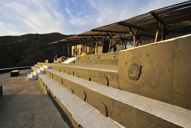 Mirador Viña Seña / Germán del Sol - Viña, Fijación Vigas