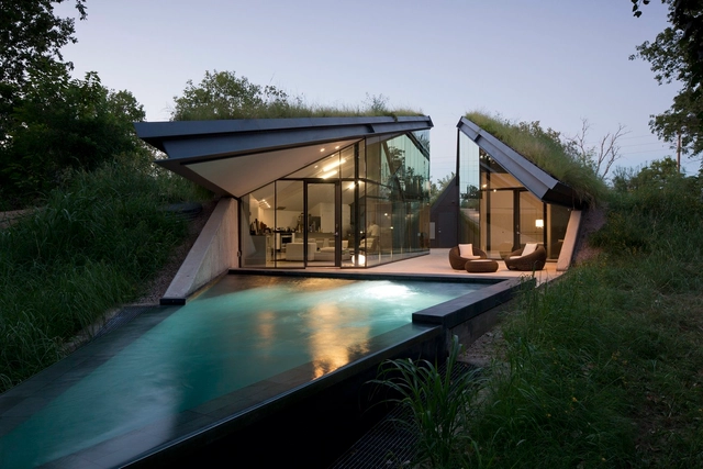 Edgeland House / Bercy Chen Studio - Casas