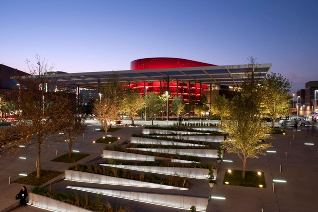 Winspear Opera House / Foster + Partners - Exterior Photography,  Opera House, Facade
