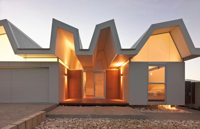 Florida Beach House / iredale pedersen hook architects - Houses, Facade, Door, Column