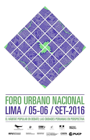 Convocatoria Foro Urbano Nacional "El Hábitat Popular en Debate"  - Imagen Principal
