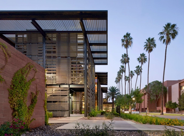 ASU Health Services Building / Lake|Flato Architects - Exterior Photography, University, Facade