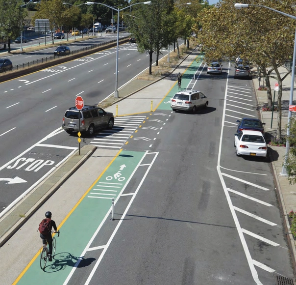 Nueva York sigue apostando por las ciclobandas para aumentar la seguridad en las calles - Imagen Principal