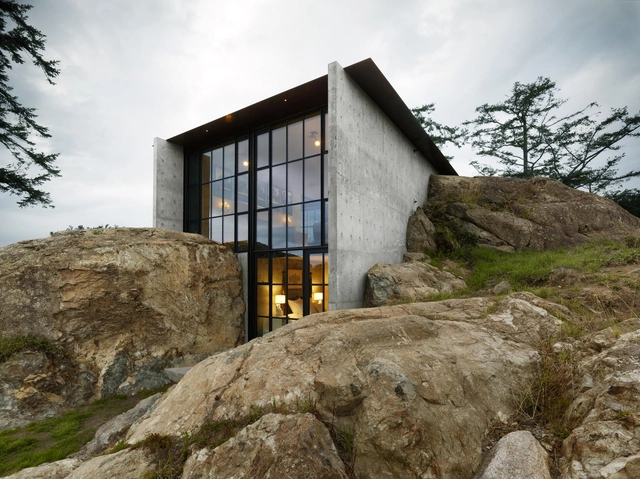 岩石住宅 / Olson Kundig - 独立住宅