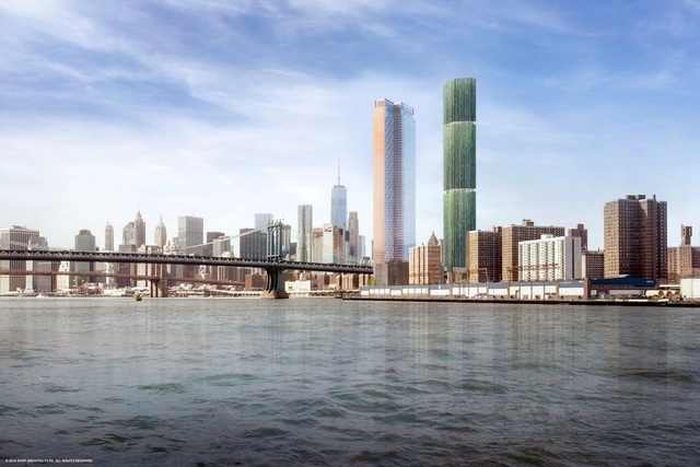 SHoP Unveils Design for New Skyscraper in Manhattan's Lower East Side - Featured Image