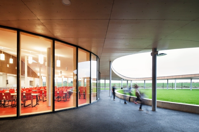 法国锡索讷（Sissonne）Froelicher学院重建项目  / Daudre-Vignier & Associes - 装修
