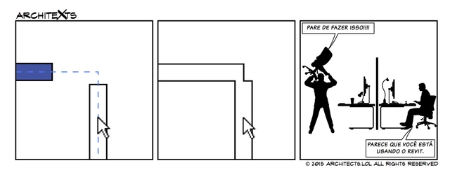Comic Break: "Perdendo a paciência com o Revit" - Imagem de Destaque