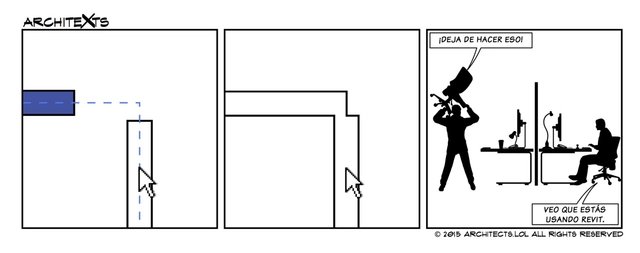 Comic Break: "Perdiendo la paciencia con Revit" - Imagen Principal