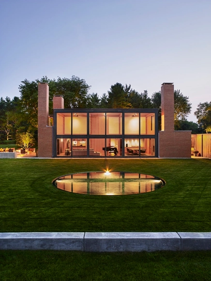 Renovación interior de la residencia Korman de Louis Kahn  / Jennifer Post Design  - Casas
