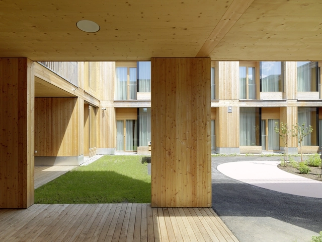 Residencia Hogar de Cuidados Andritz  / Dietger Wissounig Architekten - Centro Para La Tercera Edad