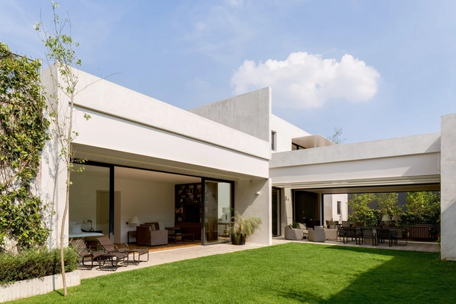 Casa Jardín / DCPP arquitectos - Casas, Jardín, Puerta, Fachada