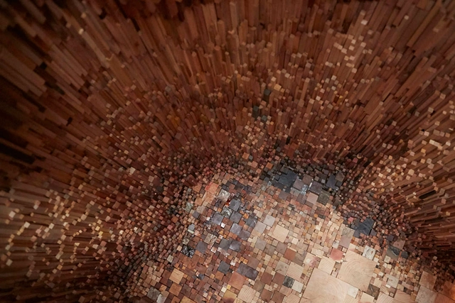Katie Paterson and Zeller & Moye Create "Hollow" With Over 10,000 Wood Specimens - Featured Image