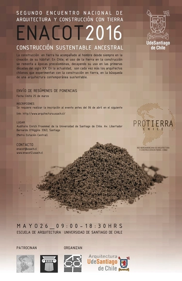 2do Encuentro Nacional de Construcción en Tierra ENACOT 2016 - Imagen Principal