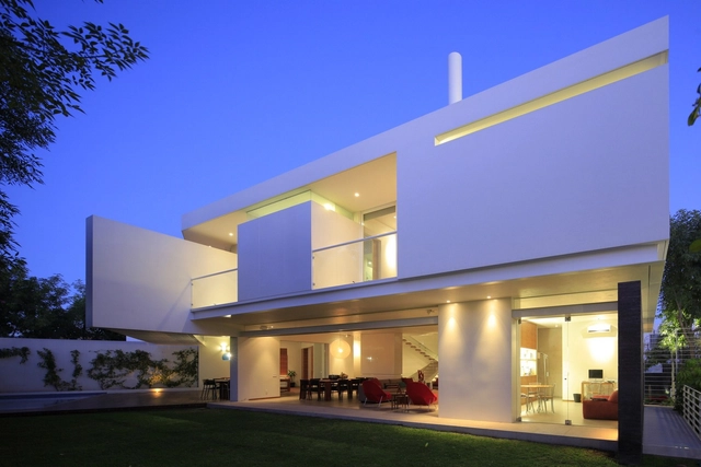 Casa Cuatro / Hernández Silva Arquitectos - Casas, Fachada, Puerta