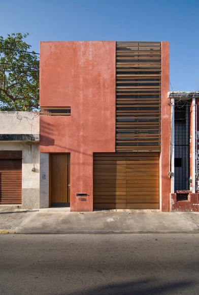 Casa-Estudio 49 / Reyes Ríos + Larraín Arquitectos - Casas, Puerta, Fachada