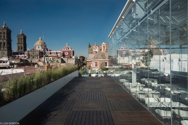 Museo Amparo / TEN Arquitectos - Museos Y Espacios De Exhibición, Fachada, Arco, Urbano