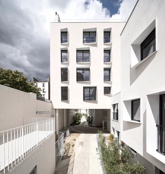 33 Unidades de Vivienda Nuevas y Rehabilitadas / Antonini + Darmon Architectes - Apartamentos