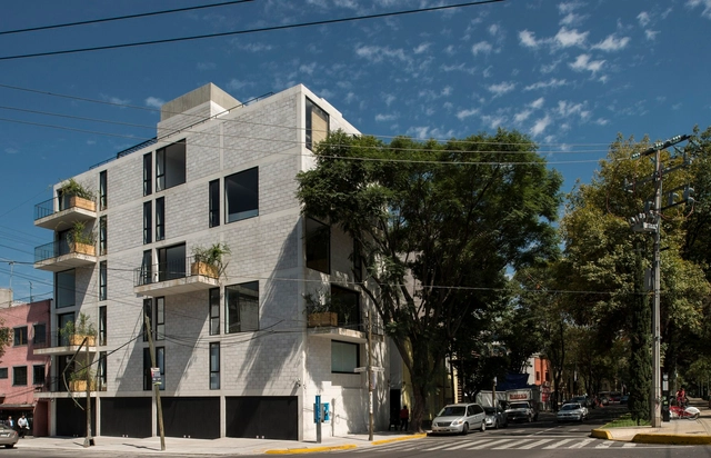 Alfonso Reyes 200 / Ambrosi I Etchegaray - Apartamentos, Fachada