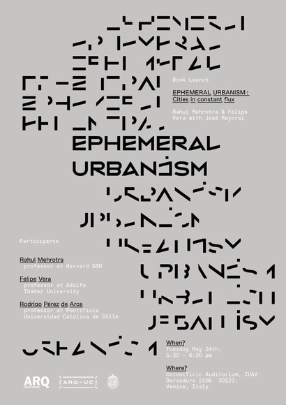 Lanzamiento de 'Ephemeral Urbanism. Cities in constant flux' en Venecia - Imagen Principal