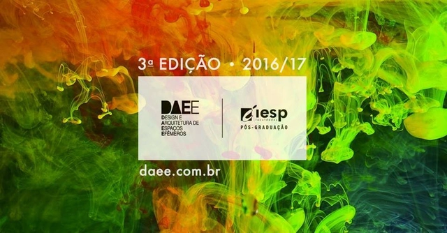 3a edição da Pós-Graduação em Design e Arquitetura de Espaços Efêmeros - Imagem de Destaque
